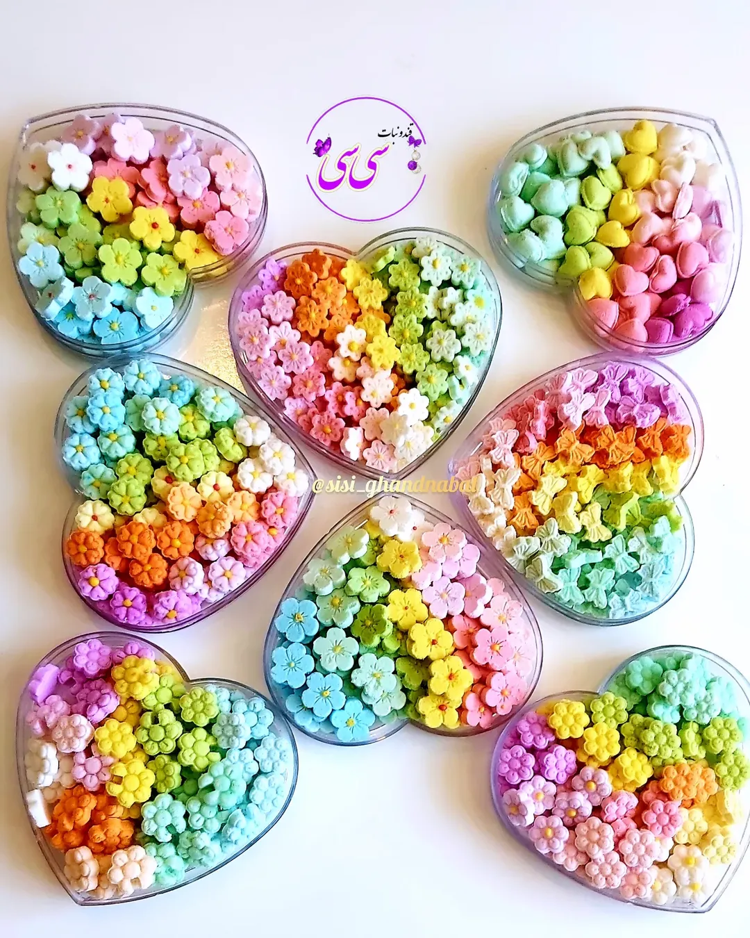 قندرنگی تزیینی فانتزی خوراکی  ۲۲۰ گرمی