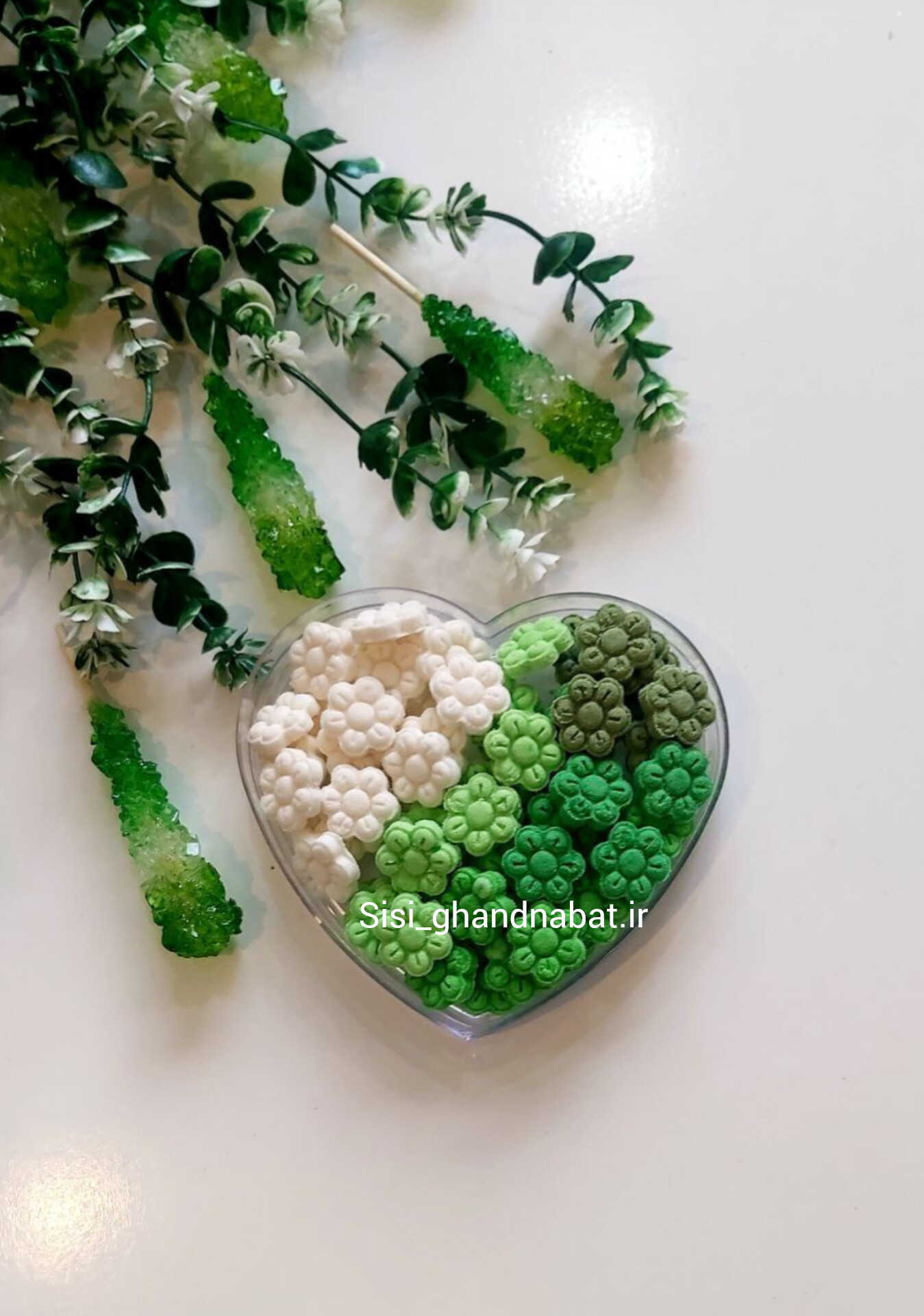 قند طرح شکوفه